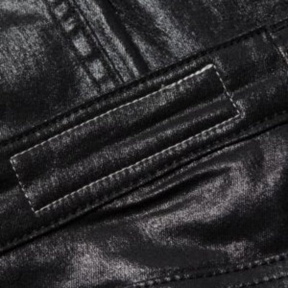 rag & bone Casey Coated High Rise Ankle Flare Jeans, NWOT - Picture 2 of 13